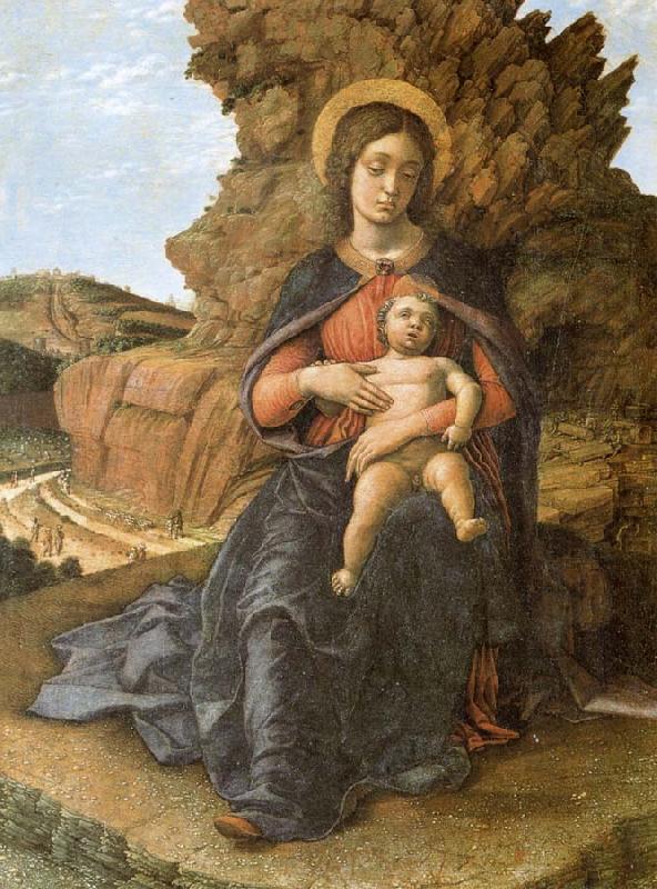 Andrea Mantegna The Madonna and the Nino Norge oil painting art